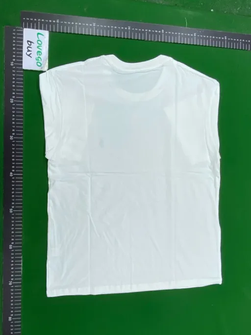 Round neck white-black label