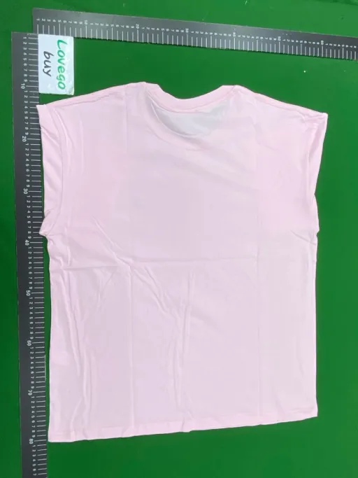 Round neck pink-black label