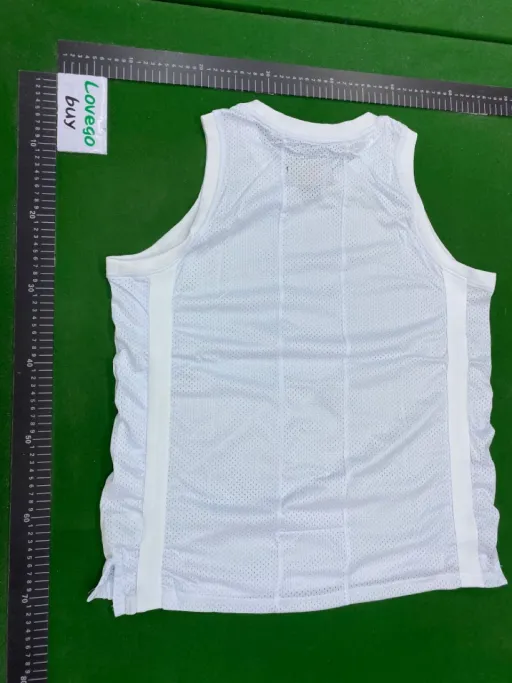 Fei r mesh vest white