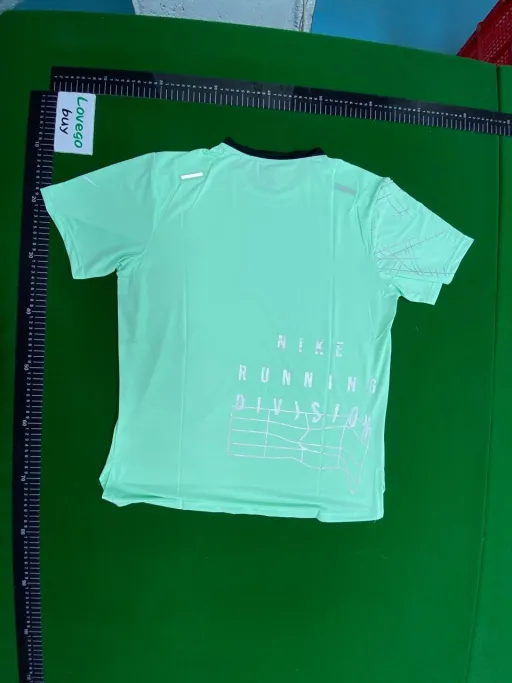 Patterned short sleeves green