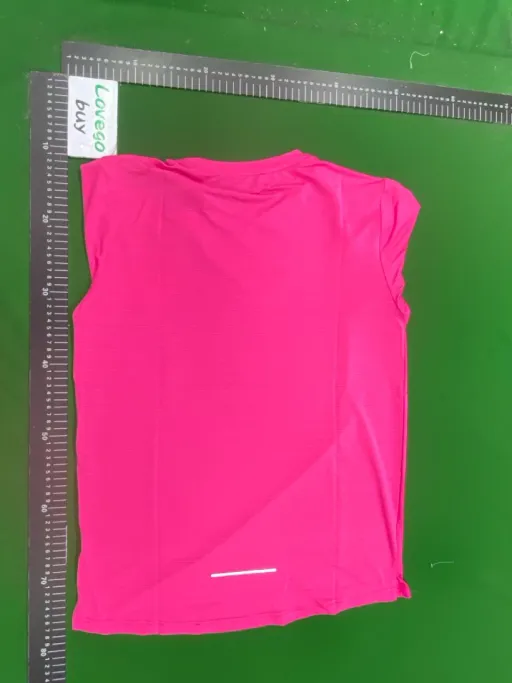 Crystal strip rose red + shorts rose red