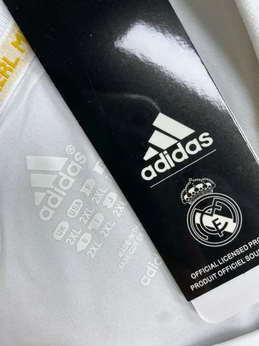 11-12 long sleeve real madrid home jersey