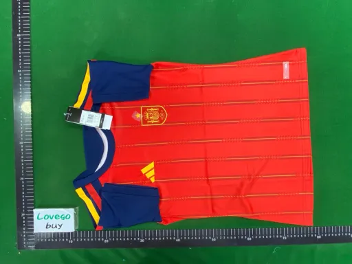Women's clothing:  2026 spain home kit
