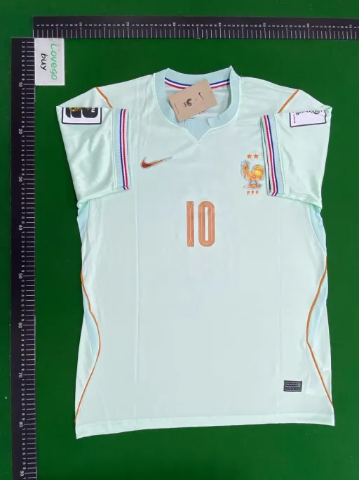 2026 france away mbappe #10 + world cup patch