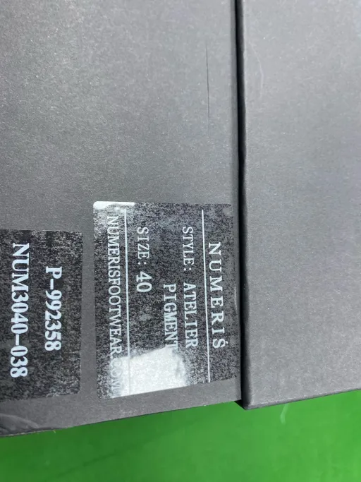 Black fabric print (original packaging)