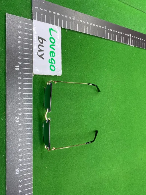 Gold frame double blue c3