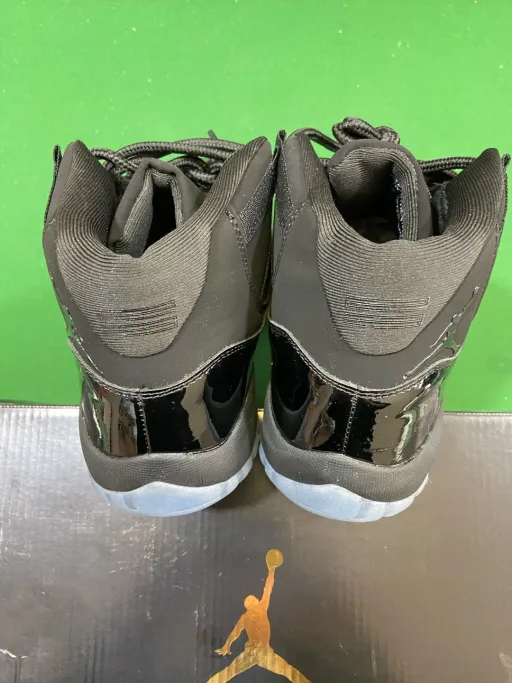Black suede