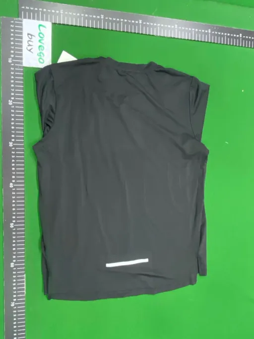 Black short sleeve suit