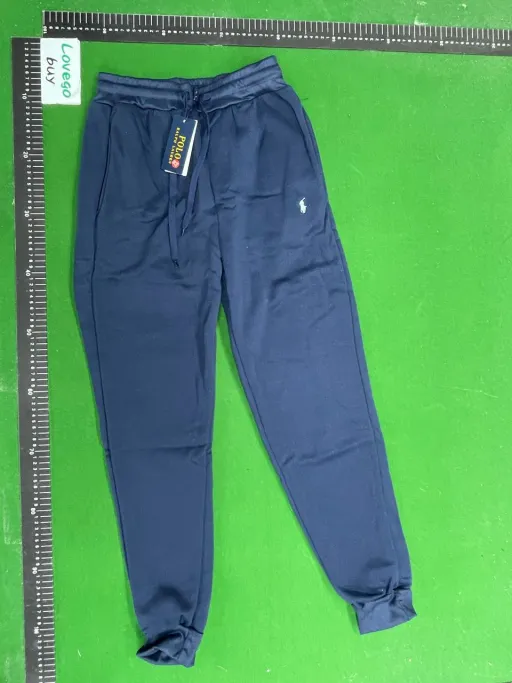 Pants navy blue light blue label