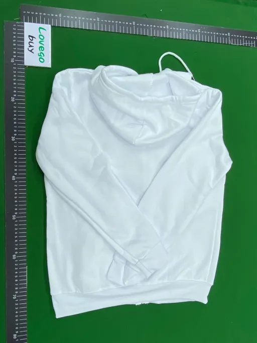 Zipper white green label