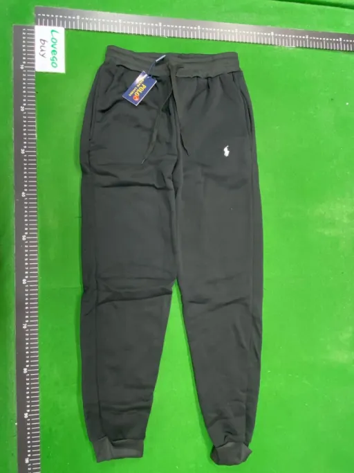 Pants black white label