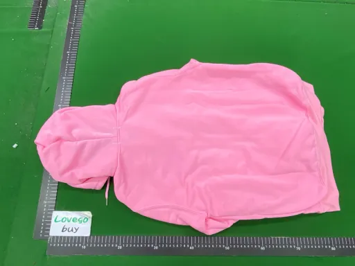 Zipper pink green label