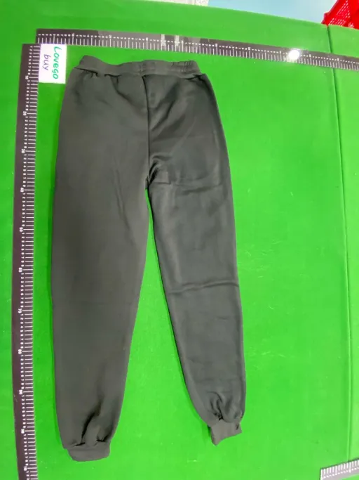 Sweatpants black white label