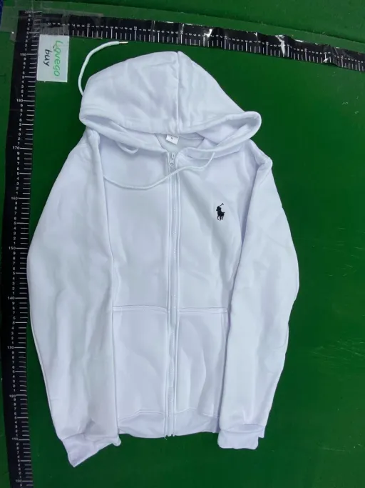 Zipper white black label