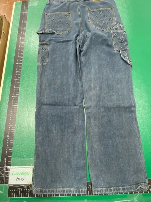 Blue trousers
