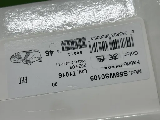 尺码:46男码