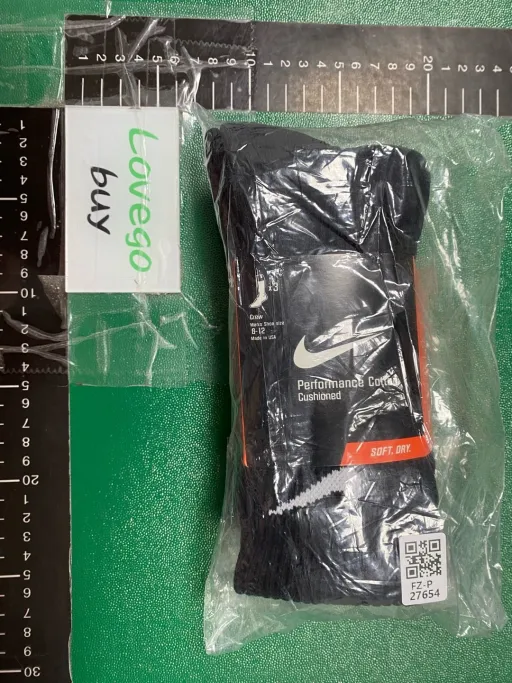 Color Classification: Black 3-Pair Pack Terry Cloth Crew Socks