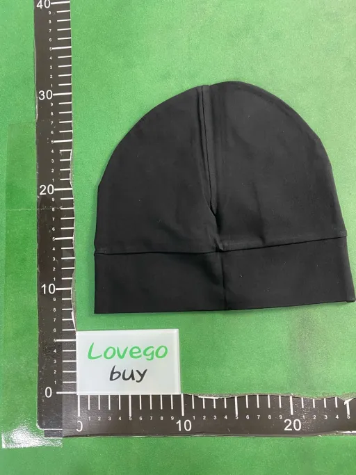 Color Classification: Syna Black Embroidered Swimming Cold Hat