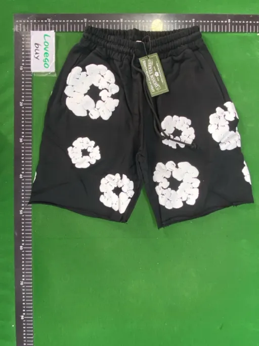 Real Photos of Black and White Shorts