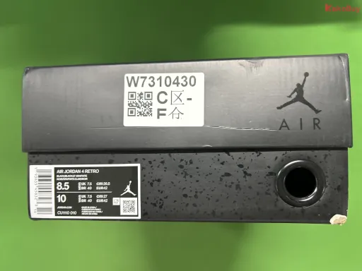 款式配色:GX AJ4黑猫