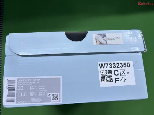 配色:G NOCTA X AIR FORCE 1  DRAKE联名款白 编码（1））