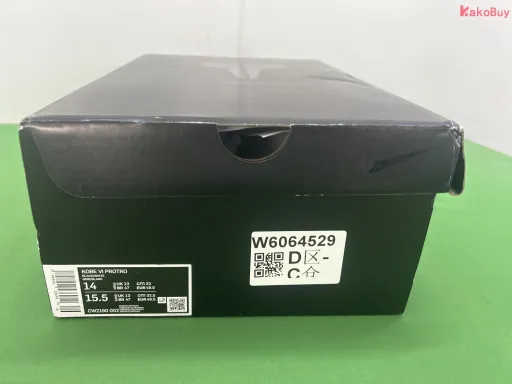 款式:GX 科比6 黑白