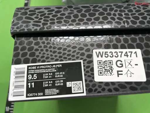 款式:GX 科比6青金IO5774-300