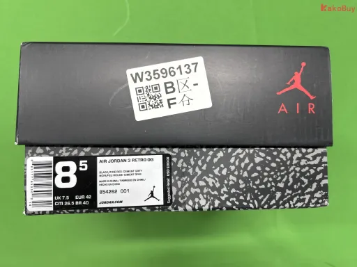 版本:OG AJ3黑水泥