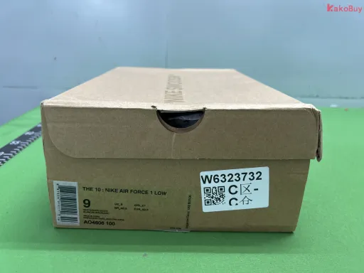 配色:OWF版 OW空军网纱白AO4606-100