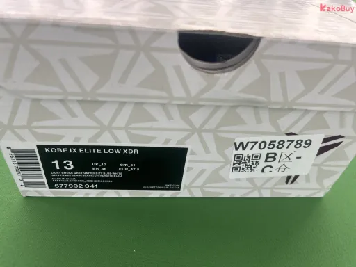 KB 科比9黑灰夜光