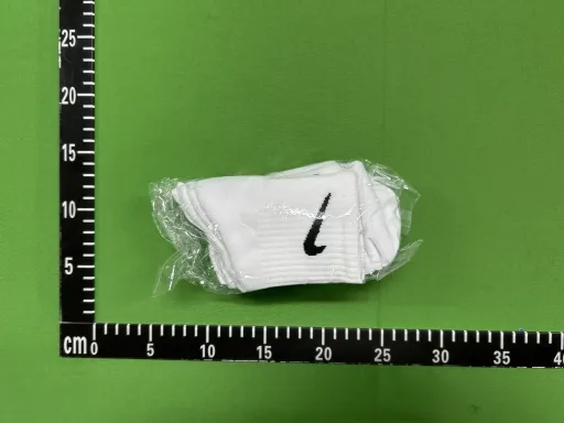 款式:5双白色中筒袜