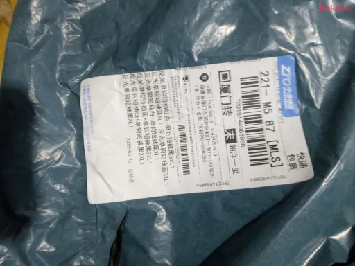 反光打勾速干短袖单件深蓝色
