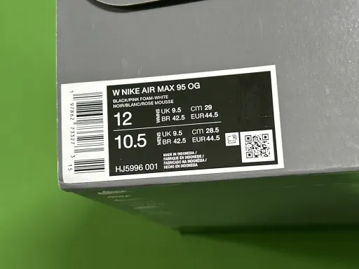 GX:Max 95 OG 灰粉色 HJ5996-001