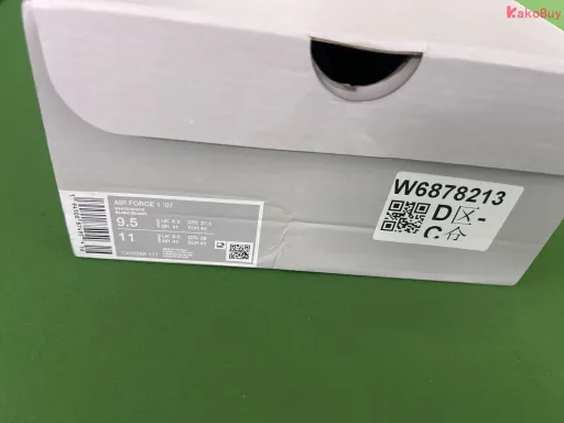 款式配色:AF1 闪电白CW2288-111