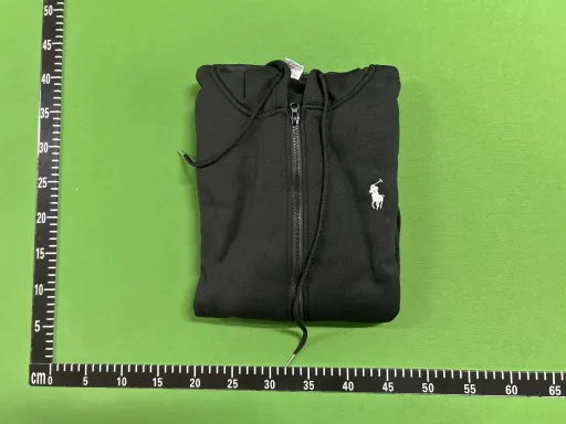 黑色白标拉链