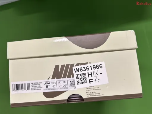 款式配色:AJ1白棕倒钩低帮3.0  DM7866-162