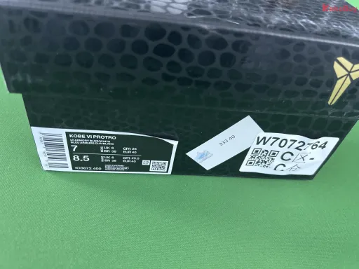 S2版 科比6克拉克冰蓝 IO3672-400