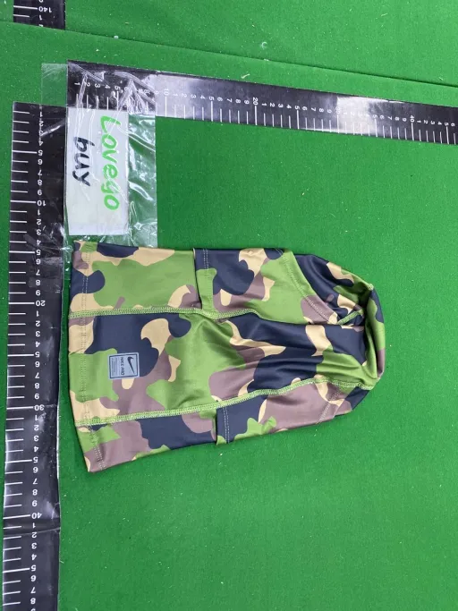 可面罩大盒子 绿色迷彩（白字母） green camouflage