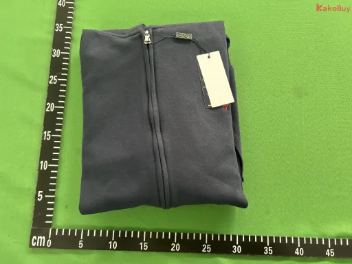 拉链款宝蓝红标