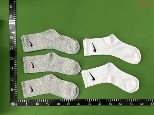 5 pairs【2white+3grey】
