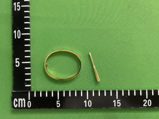窄版黄金色无钻