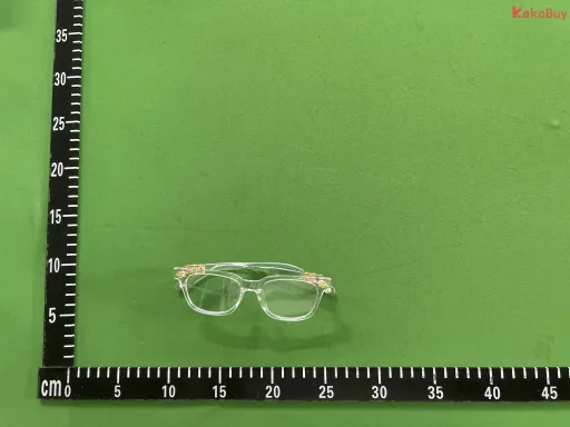 镜框:透明金