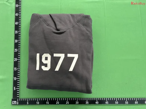 1977铁黑色帽衫