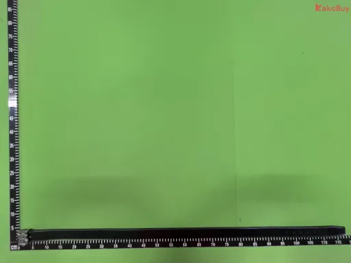 上TB黑平纹银扣