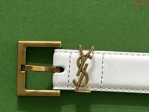 白色金扣3.0CM