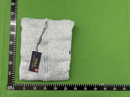 拉链款灰色青标