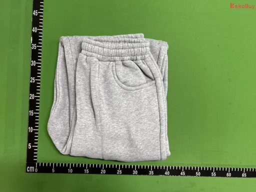 颜色 :花灰直筒裤(flower gray straight sweatpants)