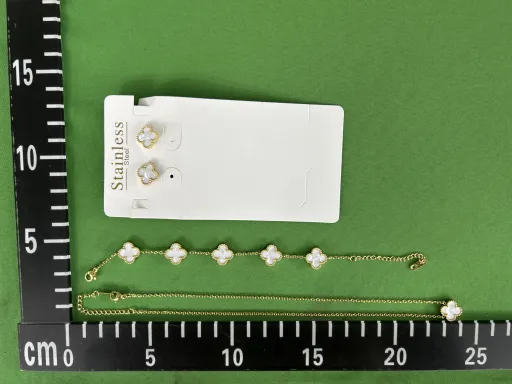 颜色 :913-1三件套 1.5CM 白贝