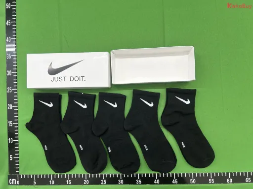 5 pairs 【all black】