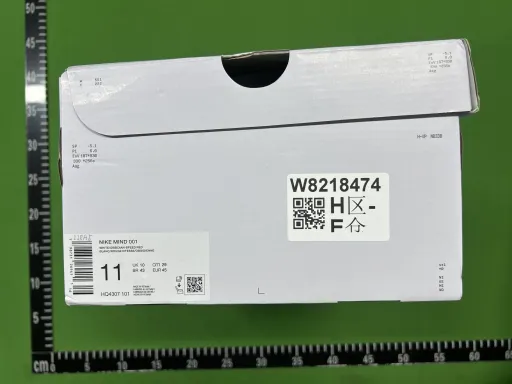 颜色款式:9号白色黑勾HQ4307-101